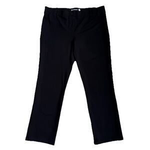 Betabrand Pants Women's XXL Black Work Casual Yoga Dress Tapered 29.5” Inseam